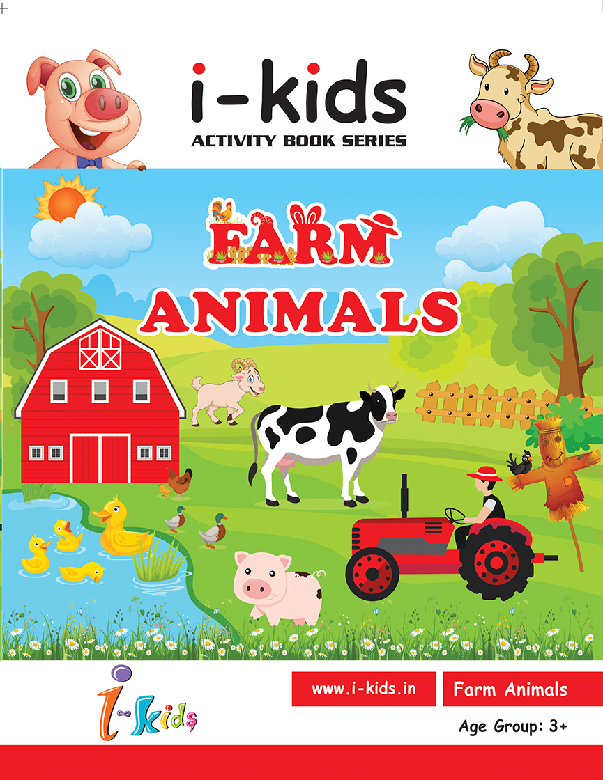 Farm Animals Activity book