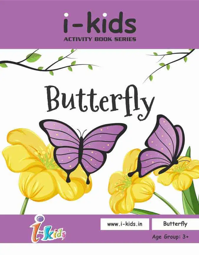 i-Kids Butterfly Activity Book