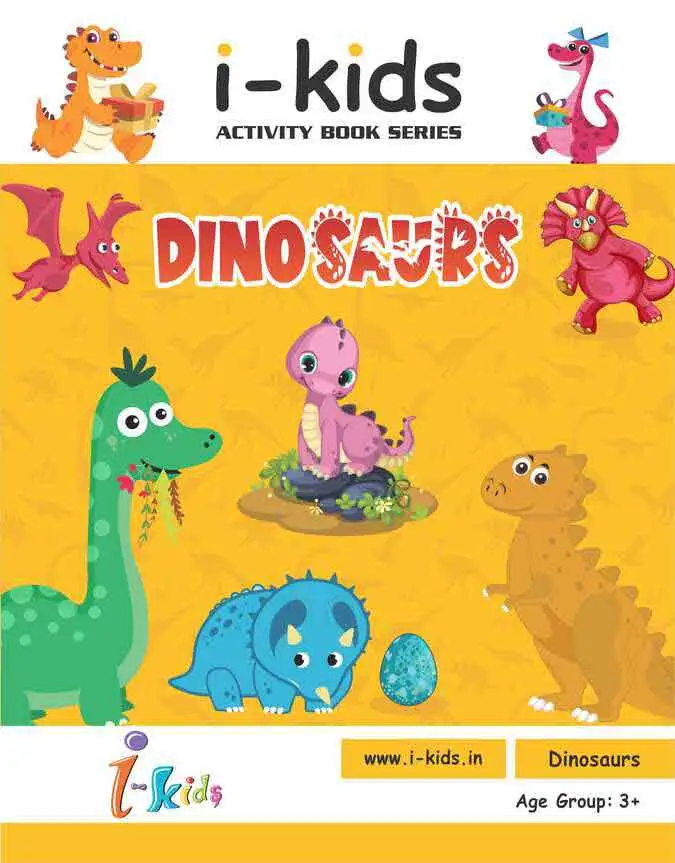 i-Kids Dinosaurs Activity Book