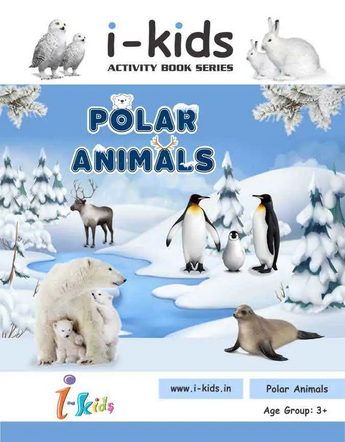 i-Kids Polar Animals Activity Book